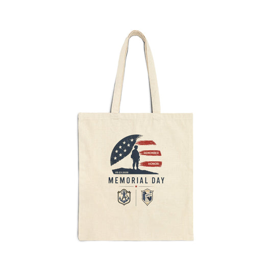 Cotton Canvas Tote Bag