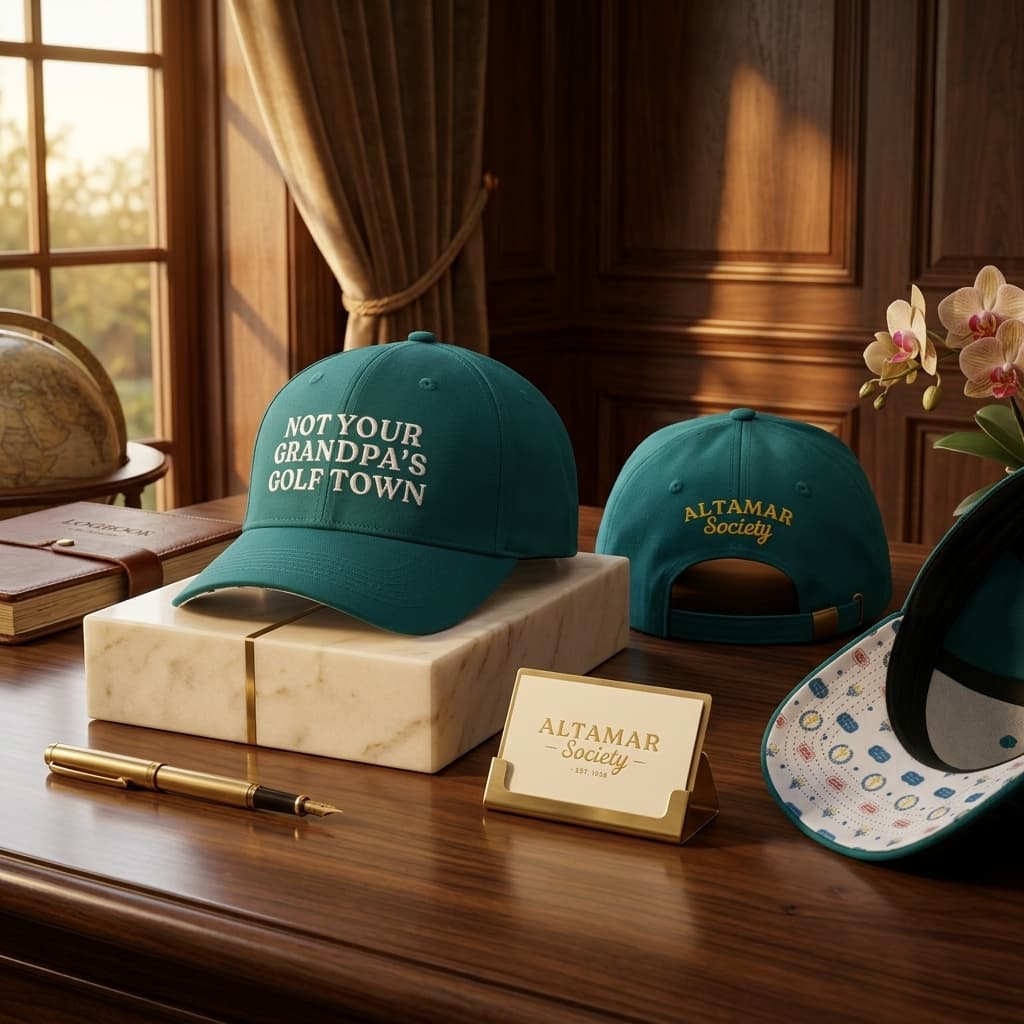 "Not Your Grandpa's Golf Town" Cap
