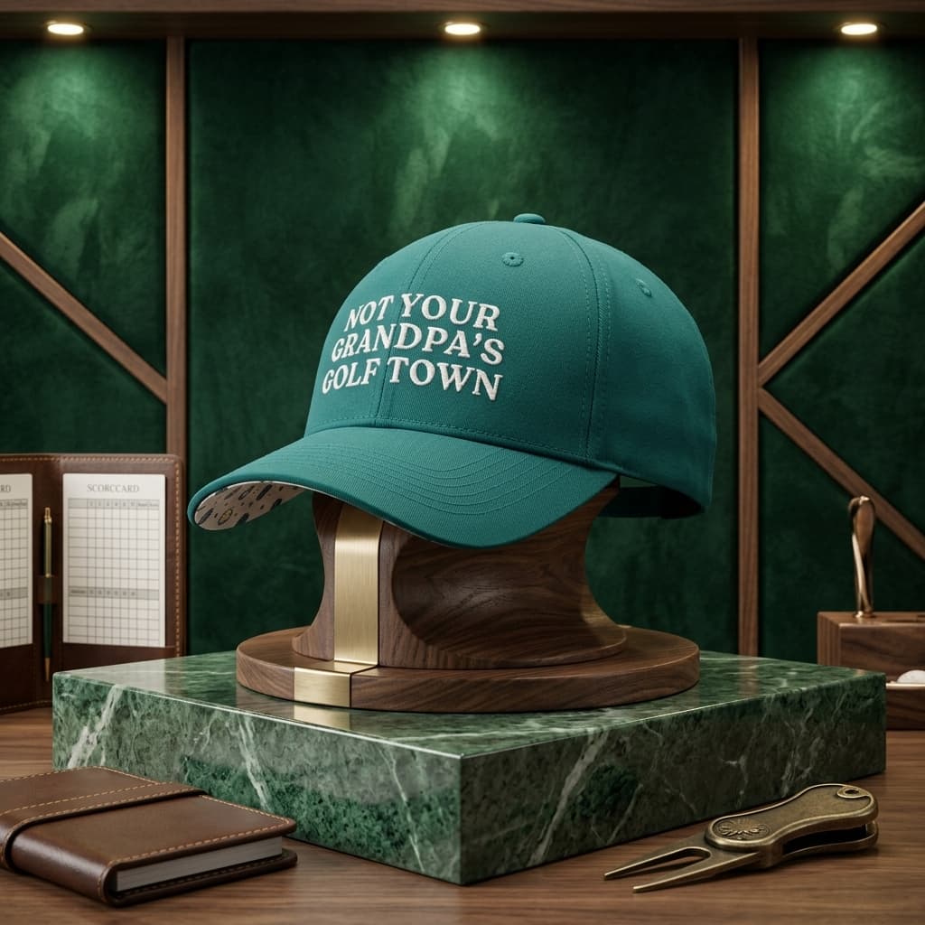 "Not Your Grandpa's Golf Town" Cap