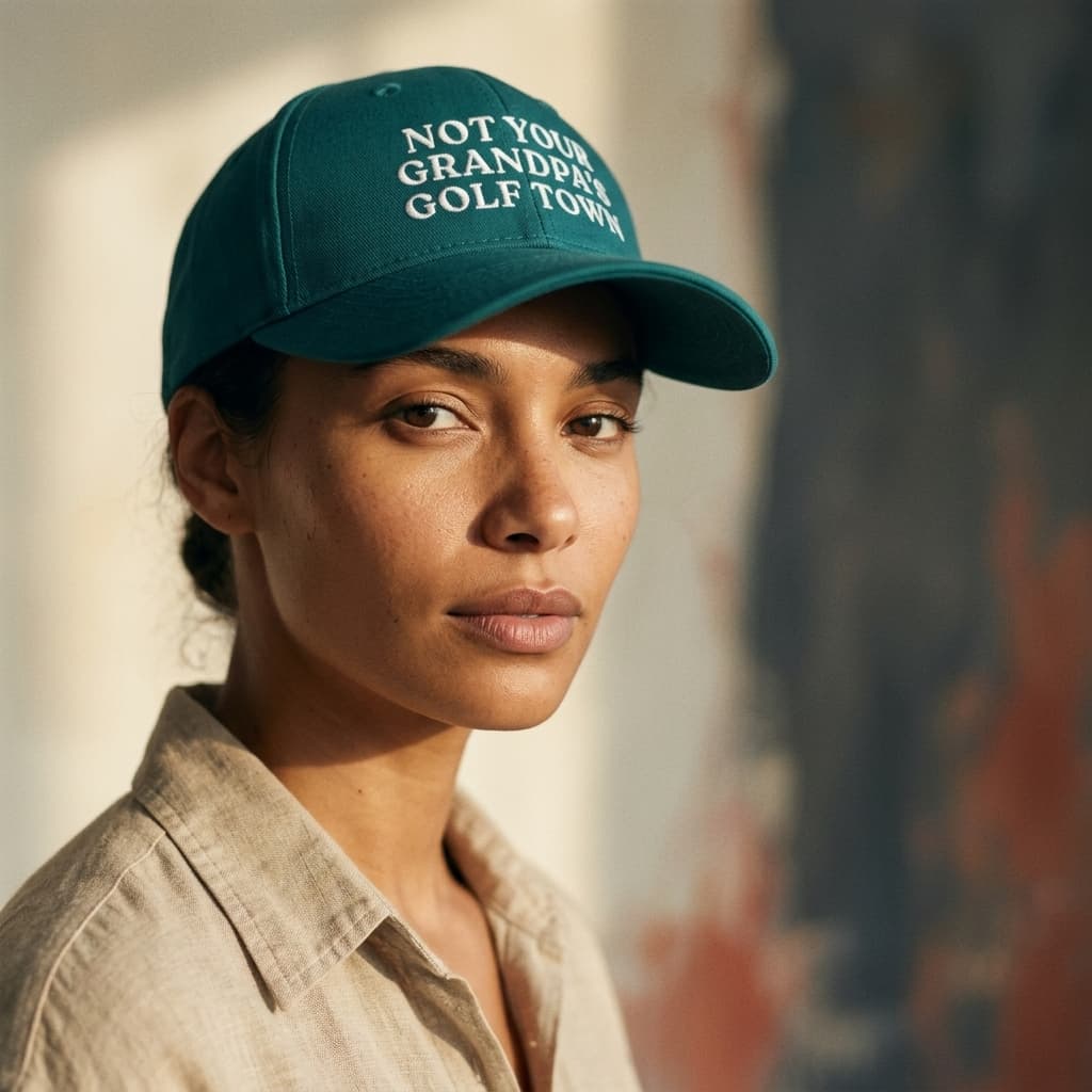 "Not Your Grandpa's Golf Town" Cap